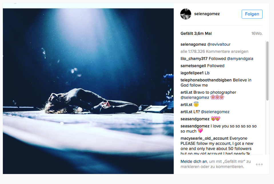 31++ Meist gelikte bild auf instagram , Selena löst Taylor Swift als InstagramKönigin ab › absatzwirtschaft