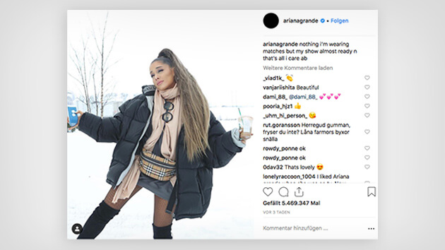 Ariana Grande Ist Der Ultimative Influencer Marketing Liebling Unserer Zeit Doch Die Neue Starbucks Kooperation Bringt Ihr Arger Ein Absatzwirtschaft