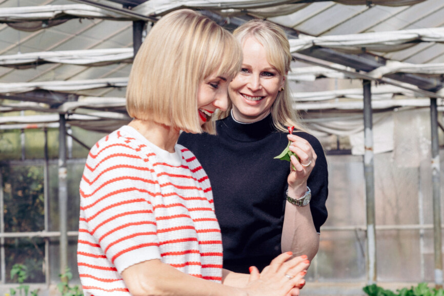 Christine Nieland und Susanne Harring