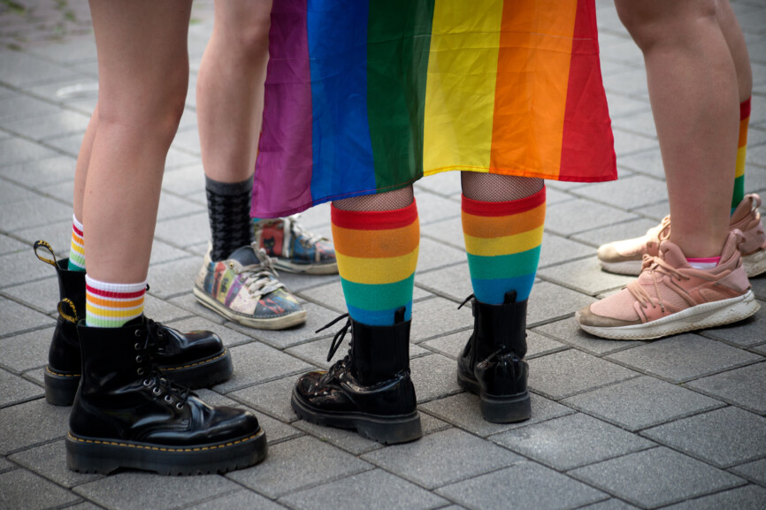 Die Regenbogen-Flagge ist für viele ein Zeichen für Diversität.